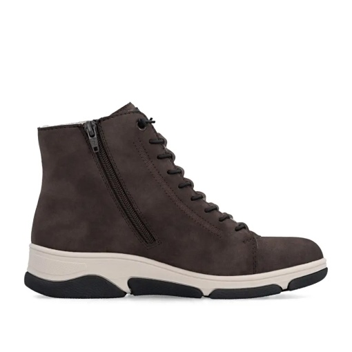 Ghete dama Rieker L5654-25, maro - imagine 3