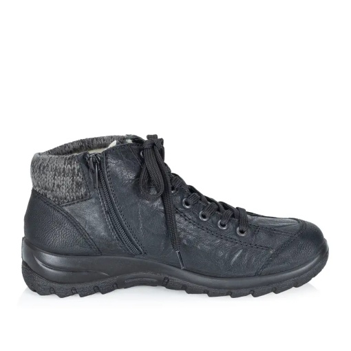 Ghete dama Rieker L7110-01, negru - imagine 3