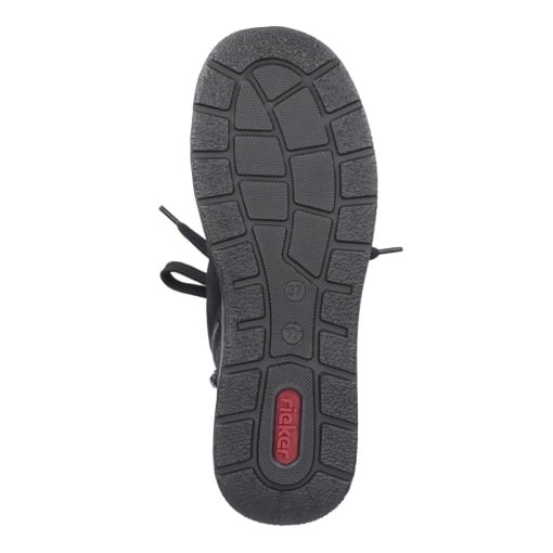 Ghete dama Rieker L7701-00, negru - talpa exterioară