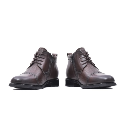 Ghete elegante, piele naturala, 3MKD6-2365-2B 02-N - Img 4