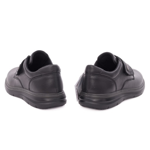 Pantofi barbati casual din piele naturala, IMAC IC201458 01-N, negru - Img 6