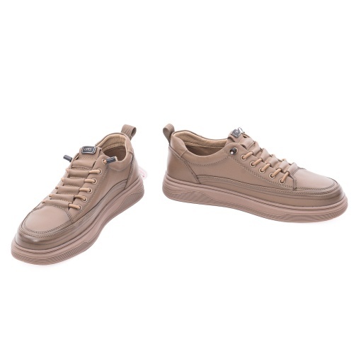 Pantofi barbati casual din piele naturala, Otter 2T6106 B2-N, taupe - Img 4