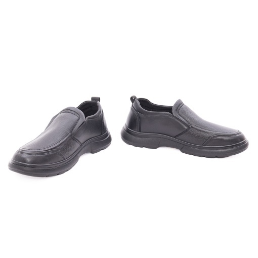 Pantofi barbati casual din piele naturala, Otter 3F5A0307M 01-N, negru - Img 3