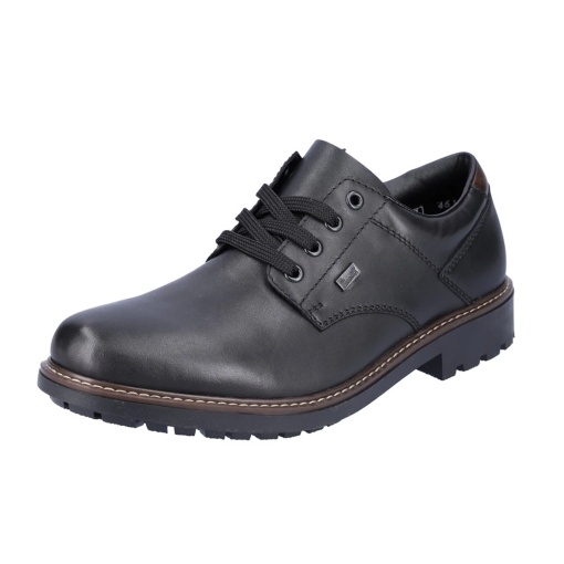 Pantofi barbati casual, piele naturala, F4611-00, negru - Img 2