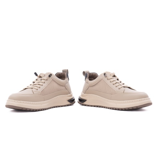 Pantofi barbati din piele naturala, Otter, V2V280008B 03-Z, bej - Img 5