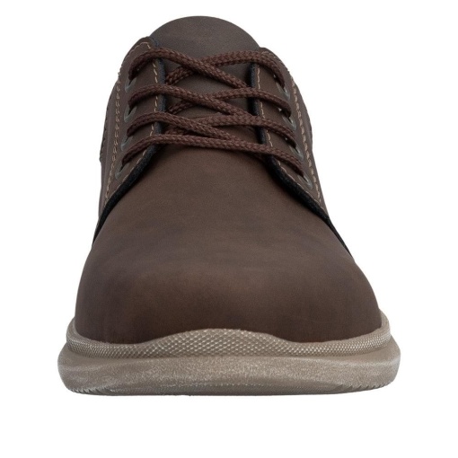 Pantofi barbati din piele naturala, Rieker 10424-22, maro - Img 6