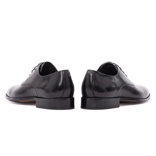 Pantofi barbati eleganti din piele naturala, Caribu 3MKD1-08-3A 01-N, negru - Img 6