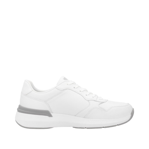 Pantofi barbati sport, piele ecologica, U1400-80, alb - Img 5