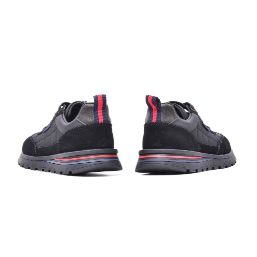 Pantofi barbati tip sneakers, diverse, 3MKD765011A 01-Z, negru - Img 3