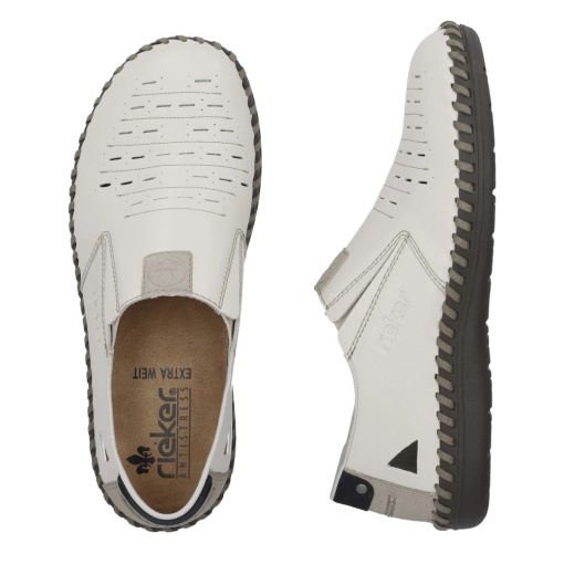 Pantofi casual Rieker piele naturala B2457-60 - Img 2