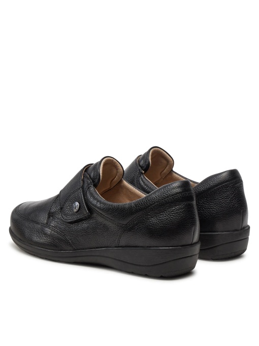 Pantofi cu velcro, piele naturala, 9-24656-43 022 - Img 3