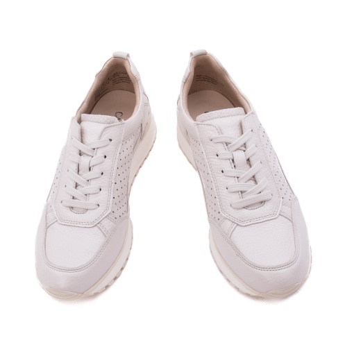 Pantofi dama casual din piele naturala, Caprice, 9-23500-42 136 PEARL PERLATO, bej sidefat - Img 6