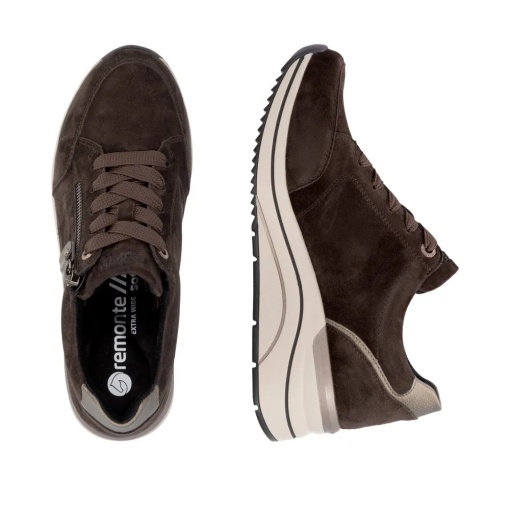 Pantofi dama casual din piele naturala, Remonte D0T03-25, maro - Img 9
