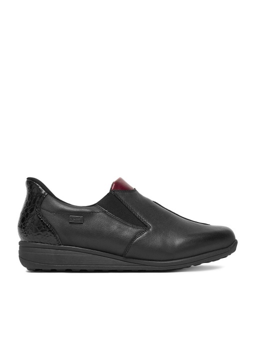 Pantofi dama casual din piele naturala, Rieker, 47253-00 - Img 7