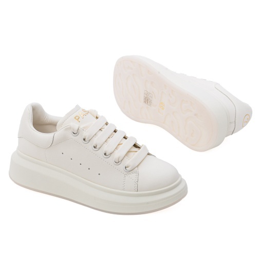 Pantofi dama casual, PASS Collection 1LX90002B 13-S, alb - Img 4