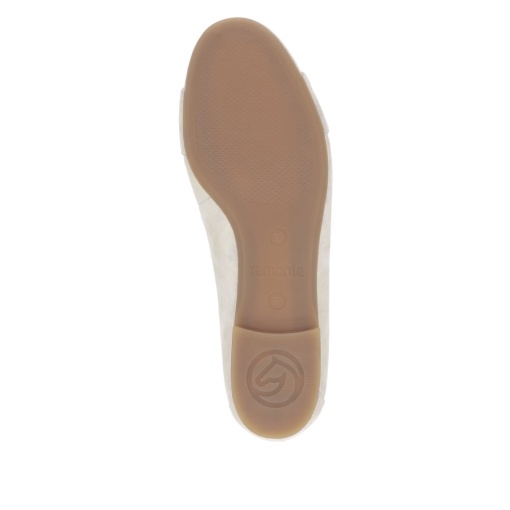 Pantofi dama casual, piele naturala, D0K10-90, bej - Img 3