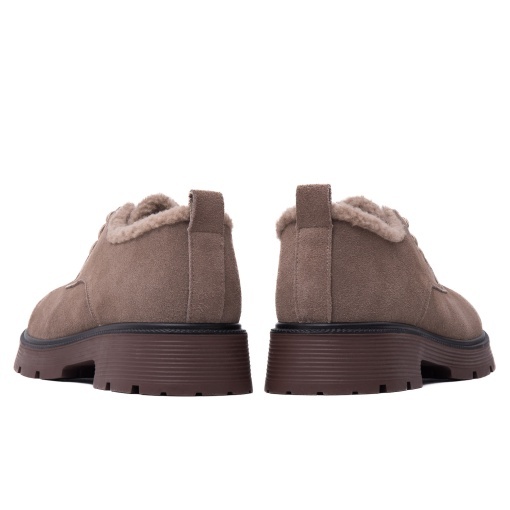 Pantofi dama din piele intoarsa, Karisma J8J870012B B2-I, taupe - Img 6