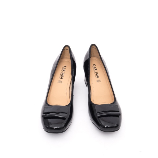 Pantofi damă Karisma din piele lăcuită neagră JIJI60018A 01-L - Img 5