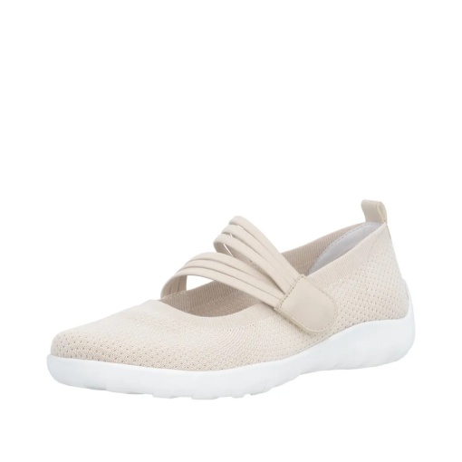 Pantofi dama, piele naturala, Remonte R3519-60, bej - Img 2