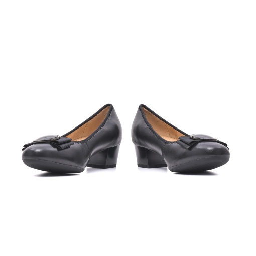 Pantofi eleganti cu toc mic piele naturala, JIJI50048A 01-N - Img 4