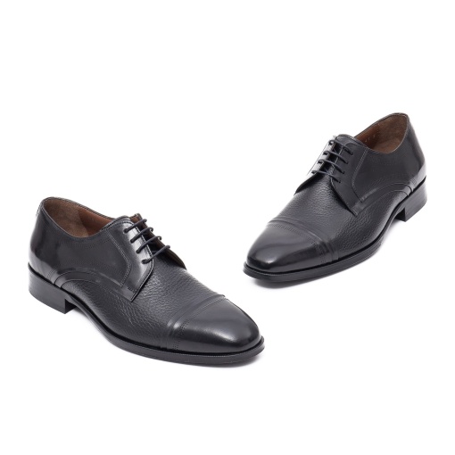 Pantofi eleganti din Piele de Cerb Le Colonel Negru OC48470 01-N - Img 2