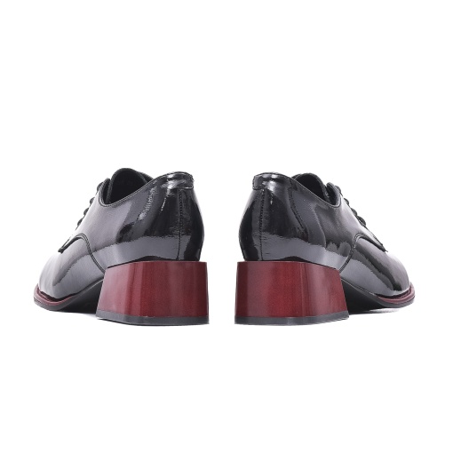 Pantofi eleganti, piele naturala lacuita,V4VA50020A 01-L - Img 3