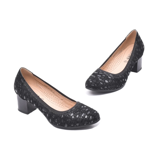 Pantofi eleganti piele naturala texturata, JYDH291-23-L787 O7-I - Img 2