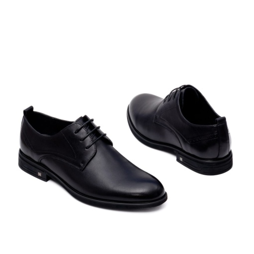 Pantofi Otter eleganti, piele naturala, E6E620006A 01-N, negru - Img 5