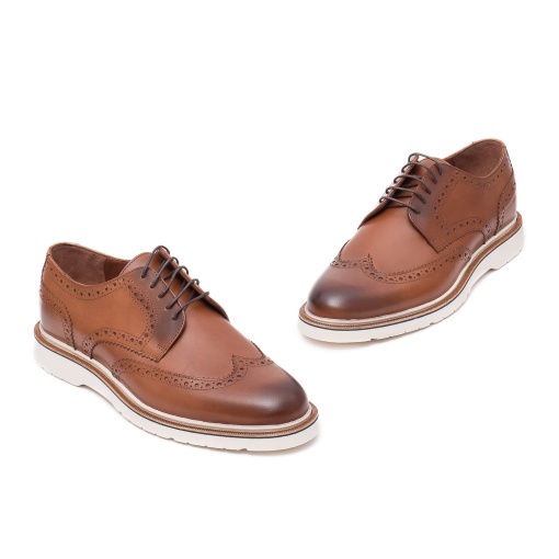 Pantofi Oxford piele naturala M 538 - Img 2