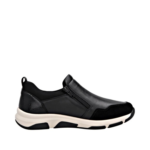 Pantofi sport dama din piele naturala, Remonte D1S07-00, negru - Img 3