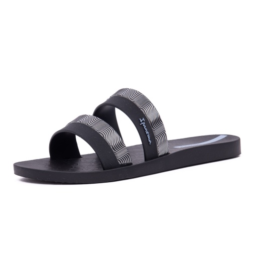 Papuci dama din cauciuc, Ipanema, 9B83649-BB779 IPANEMA MESH SLIDE FEM 01-K, negru