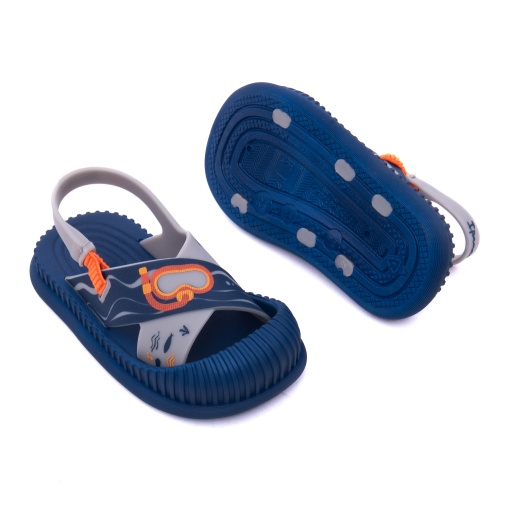 Sandale copii din cauciuc, Ipanema, 9B83661-BD297 G4-K, bleumarin - Img 3