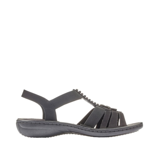 Sandale dama, 60806-00, negru - Img 2