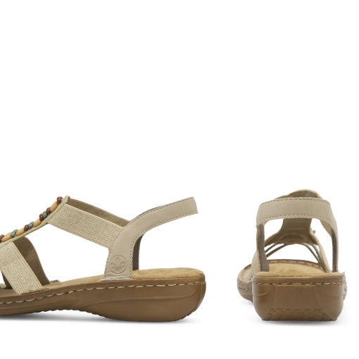 Sandale dama casual, piele ecologica,60851-62 - Img 3