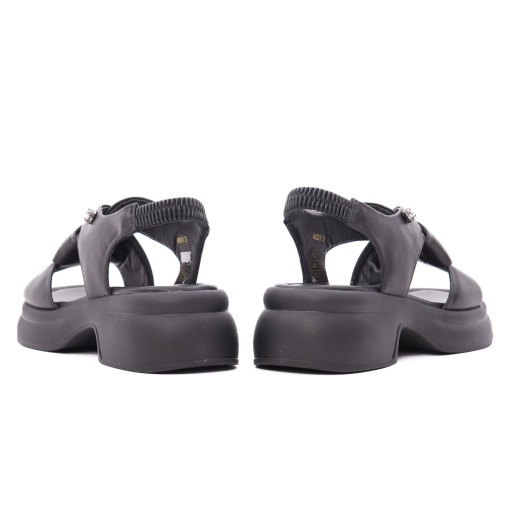 Sandale dama din piele naturala, Karisma 9NMA80001A 01-N, negru - Img 6