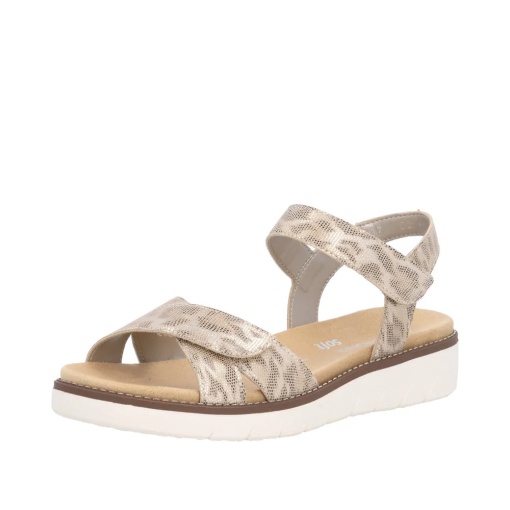Sandale dama din piele naturala, Remonte D2049-91, multicolor - Img 2