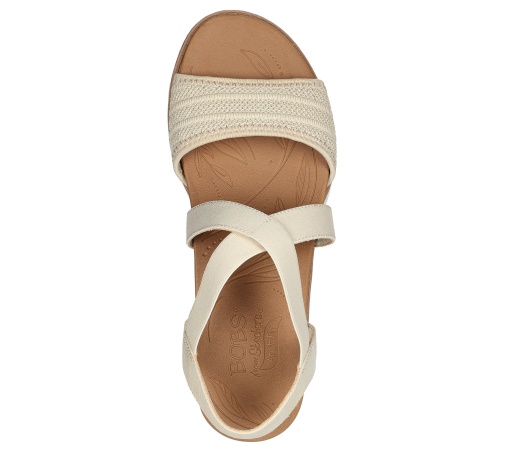Sandale dama Skechers Arch Fit Beach Kiss - Boho Beyo 114013 NAT - Img 3