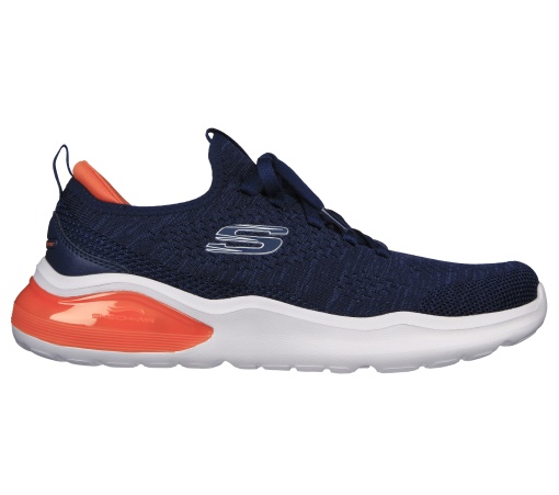 Sneakers Air Cushioning 232561, Bleumarin/Orange - Img 5