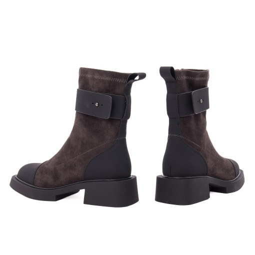 Botine dama KARISMA 1WC90008A 02-7, maro - imagine 6