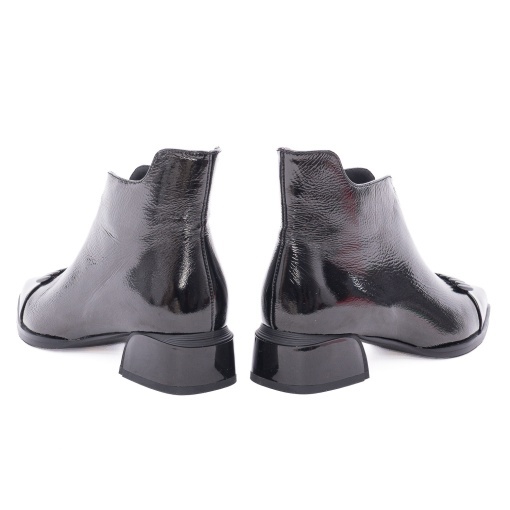 Botine dama din piele naturala, Epica 1JI90056 01-N, negru - Img 5