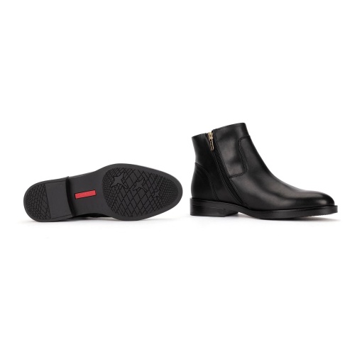 Botine dama din piele naturala, Pikolinos, PUERTOLLANO W3C W3C-8911 BLACK, negru - Img 6