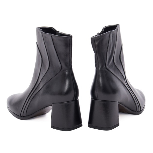 Botine dama din piele naturala, Regarde le Ciel MILLIE 15 2695 DELICE BLACK, negru - Img 5