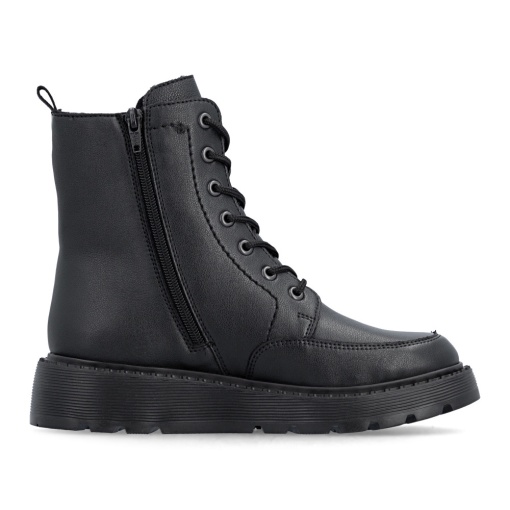 Botine dama din piele naturala, Rieker 70410-00, negru - Img 6