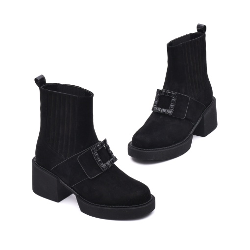 Botine dama elegante, piele naturala, K3K350088 01-I - Img 2