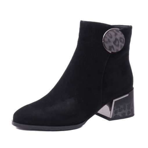 Botine dama Feeling piele intoarsa 25-115-02 - Img 2