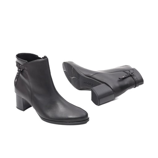 botine negre