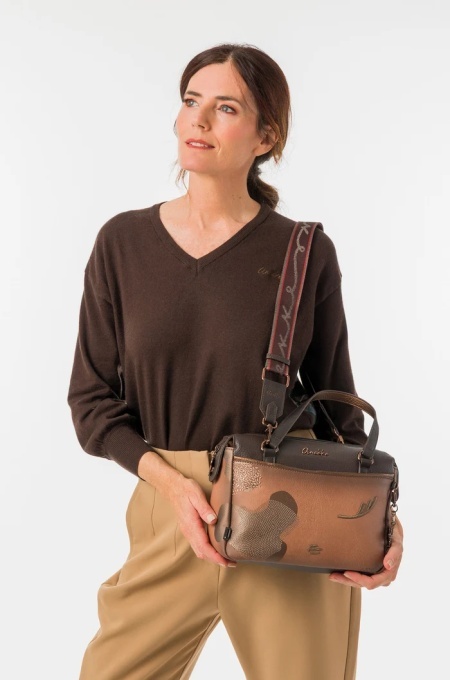 Geanta eleganta CROSSBODY BAG VOYAGE din piele ecologica, Anekke 43821-187 Multicolor - Img 8