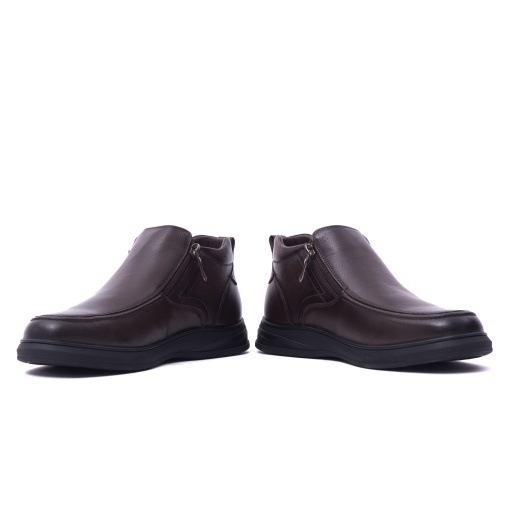 Ghete barbati din piele naturala, Otter, L1L170007B 02-N, maro - Img 5