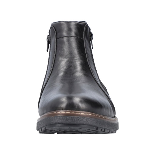 Ghete barbati, piele naturala, 33160-00, negru - Img 4