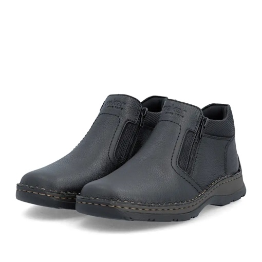 Ghete barbati Rieker 05376-00, negru - imagine 4